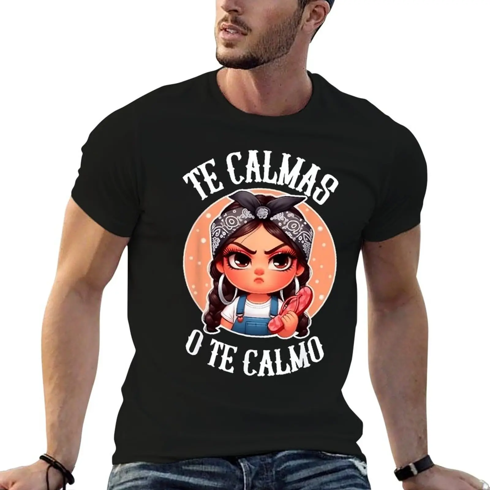 

Cute Girl Bandana Sticker T-shirt Fresh Movement Funny Tees Graphic Aactivity Competition Eur Size