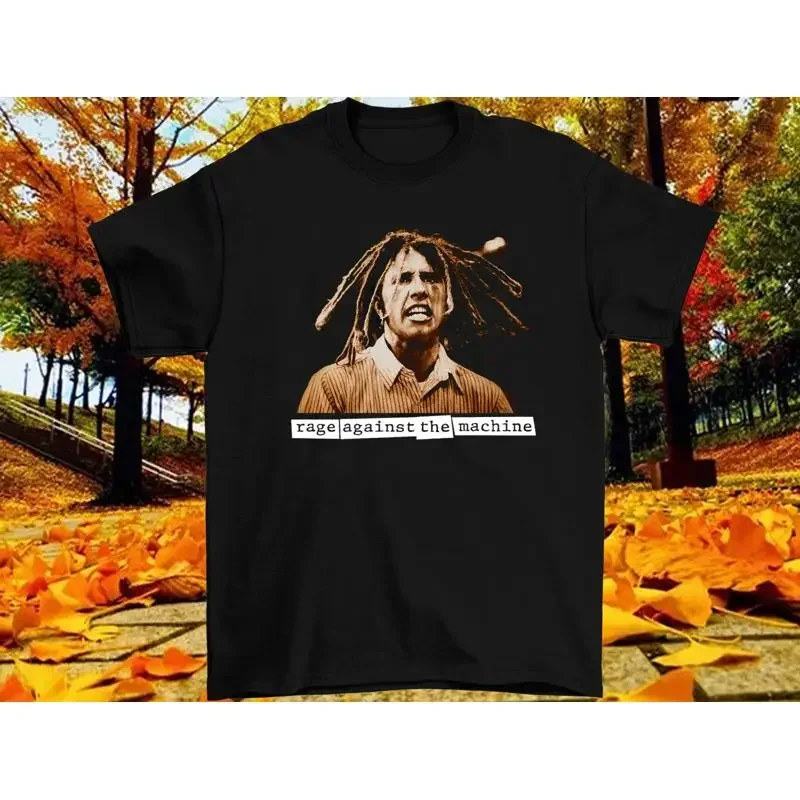 JJ2231 Zack de la Rocha Rage Against the Machine T shirt Black s 5xl EE1279