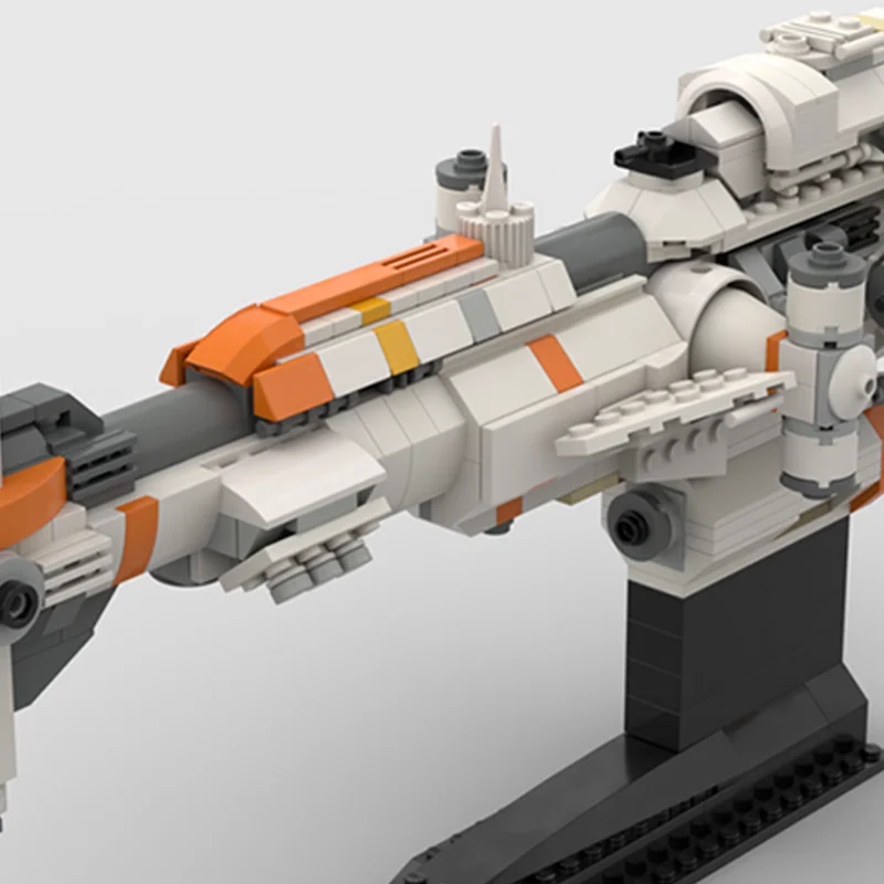 619 قطعة المطرقة كورفيت مايكرو أسطول مقياس MOC ستار الخليط المتمردين السفينة التعليم بناء لتقوم بها بنفسك كتل عيد ميلاد اللعب هدية