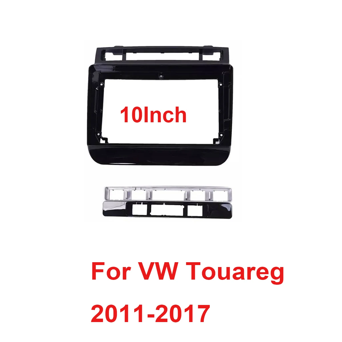 canbus For  VW Touareg  2011-2017 LHD Car Fascia Navigation Frame Dash Kit For 9