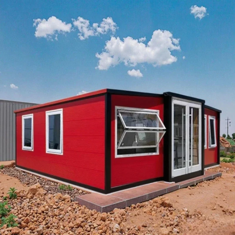 Eco Friendly Flat Pack Container House and Portable Mobile House 20ft Two Bedrooms Kitchen Bathroom Fully Equipped Hot
