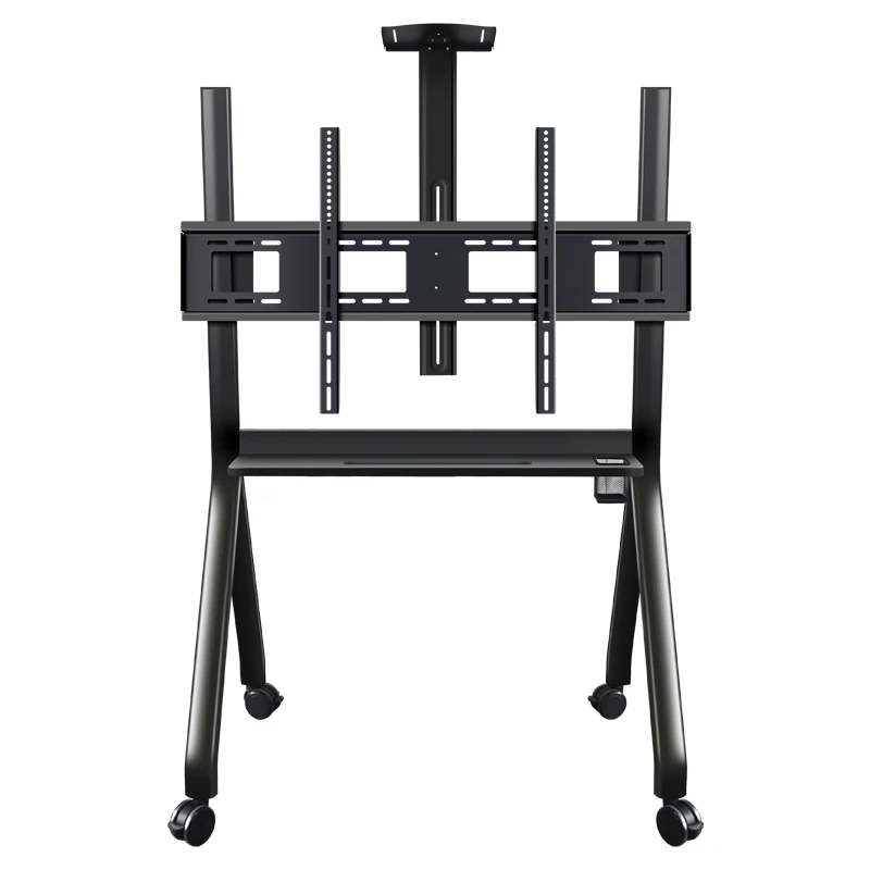 Adjustable Floor Stand Mobile Stand  Movable Trolley Mounts & Carts Stand Smart TV Stands