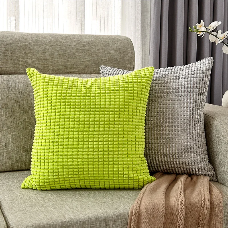 

Cushion Covers Super-Soft Velvet Corduroy Pillow Cover for Sofa 30x50cm 45x45cm Home Decorative Pillow Case