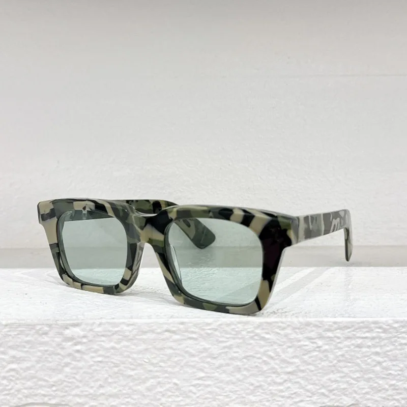 

JM Retro Box Shaped Glasses Frame Classic Fashion Luxury Brand Glasses Frame Outdoor Camping Glasses Fishing Anti Spray Glasses