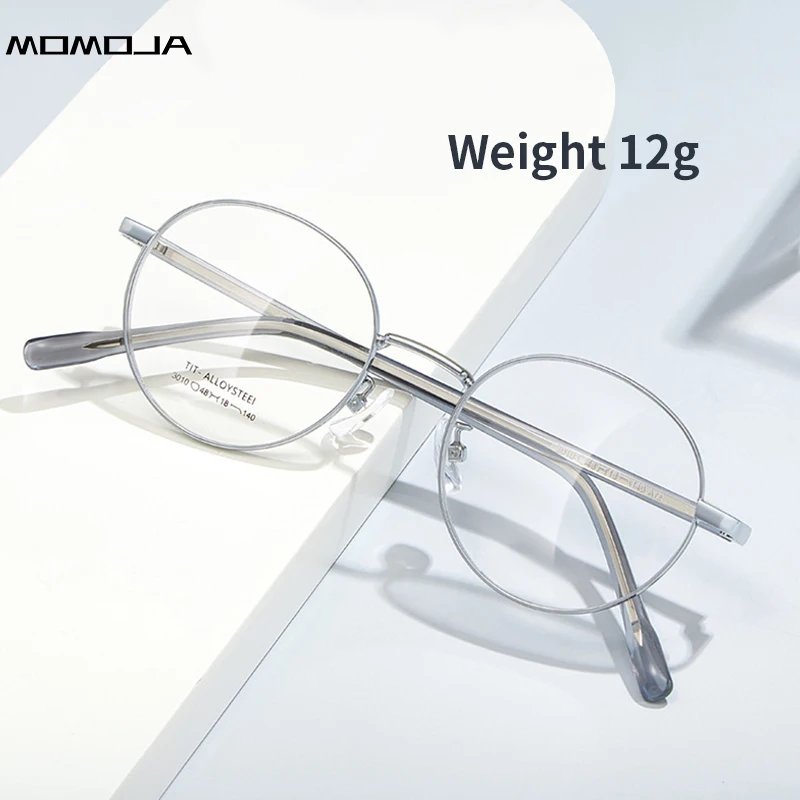 

Alloy RetroRound Eyeglass Frames For Men And Women, Ultra-Light And Comfortable, Small Size Optical Prescription Eyewear GD3010