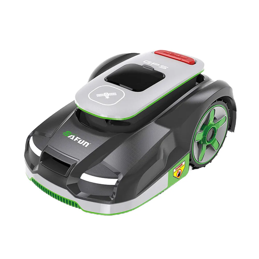 

Automatic Remote Control Lawn Mower Navigation No Boundary Wire Robotic Lawnmower Waterproof IPX5 RC Robot Lawn Mower with GPS