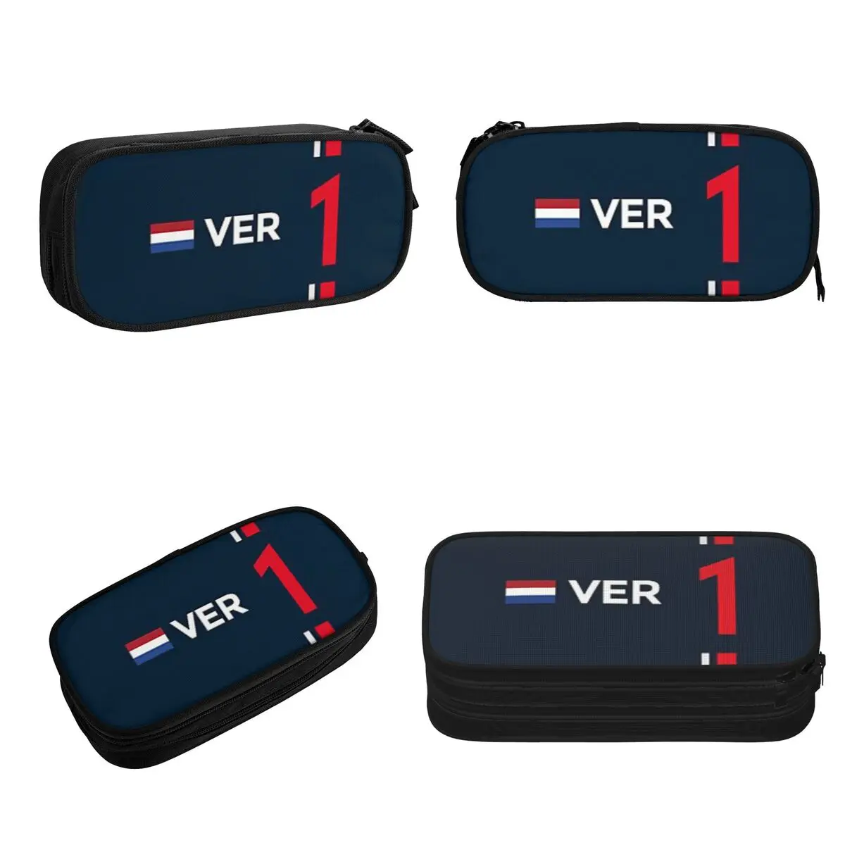 F1 2022 - #1 Verstappen Pencil Cases Large Capacity Pen Bags Pen Box Pencil Pouch For Boys Girls Students Stationery School