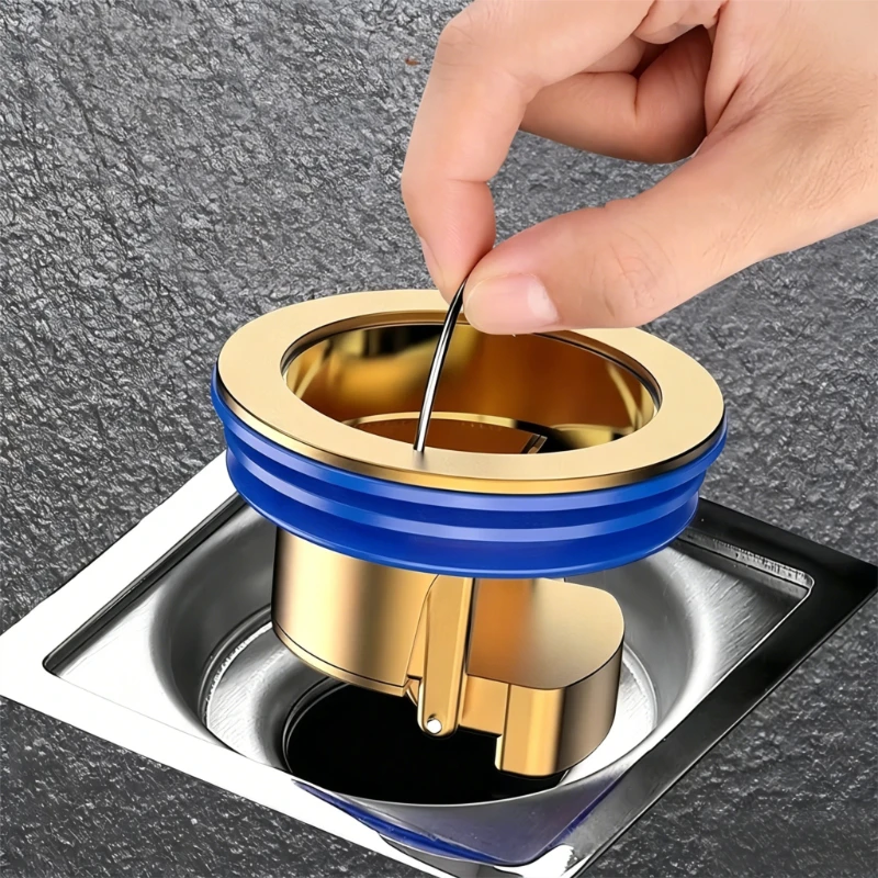 All-copper Floor Drain Core Floor Shower Drain Stopper Insectproof Anti-odor Deodorization Toilet Kitchen Bathroom Toilet Sewer
