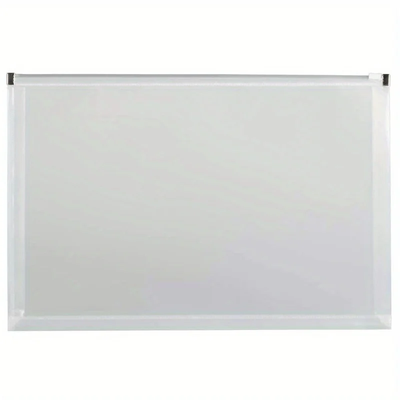 

Plastic Zip Envelopes, 9 1/2x 14 1/2, 12 per Pack