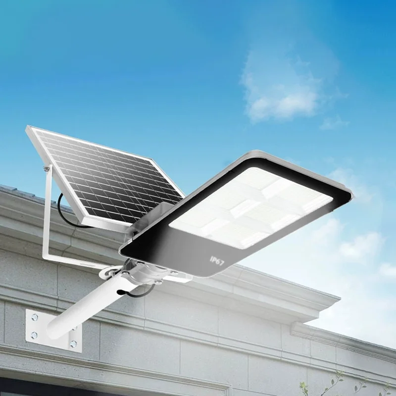 

RUISENZHUO уличный мощный солнечный дорожный фонарь водонепроницаемый солнечный уличный фонарь автоматический уличный фонарь от сумерения до рассвета для гаража и сада