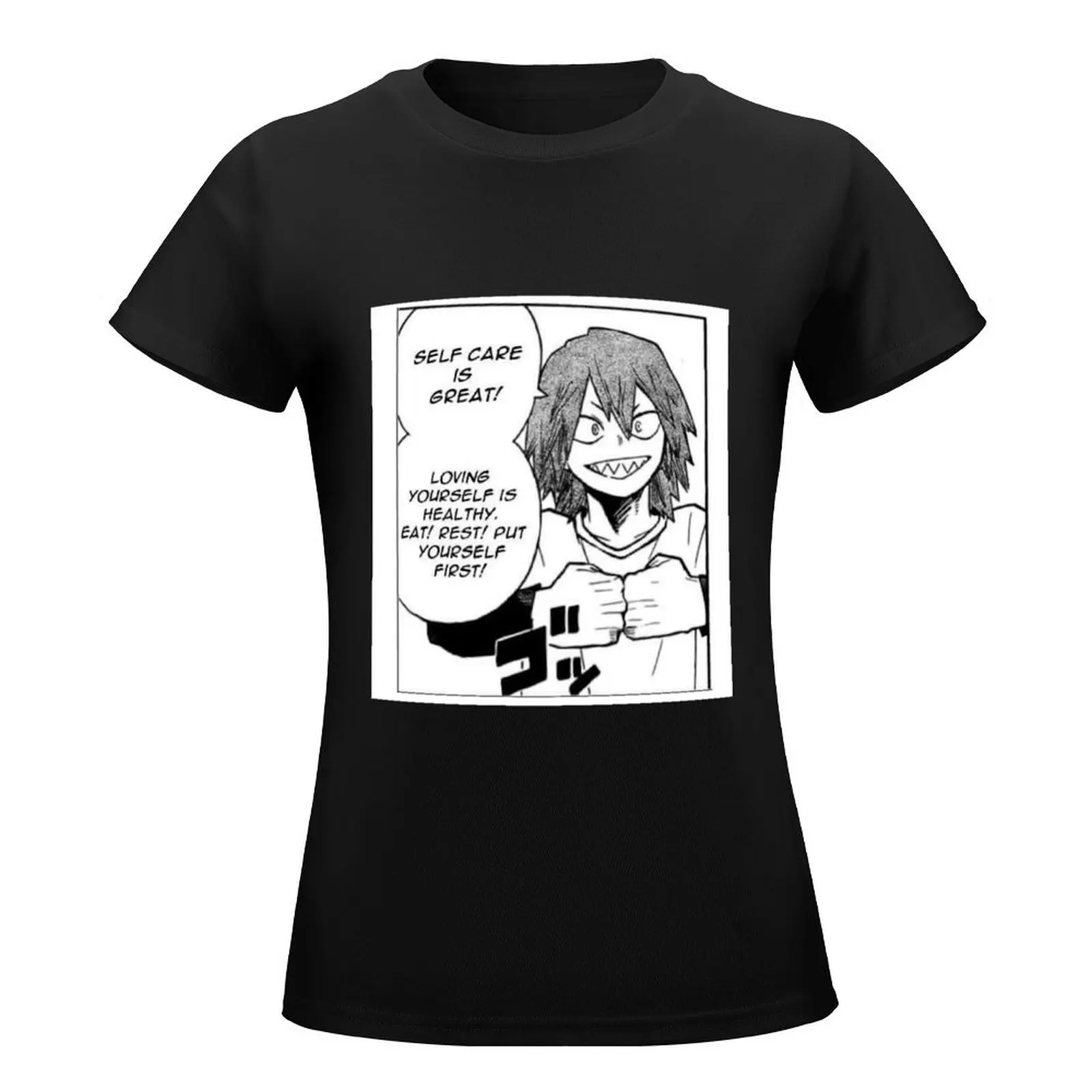 self care kirishima T-Shirt cute tops cute clothes female Women's clothing