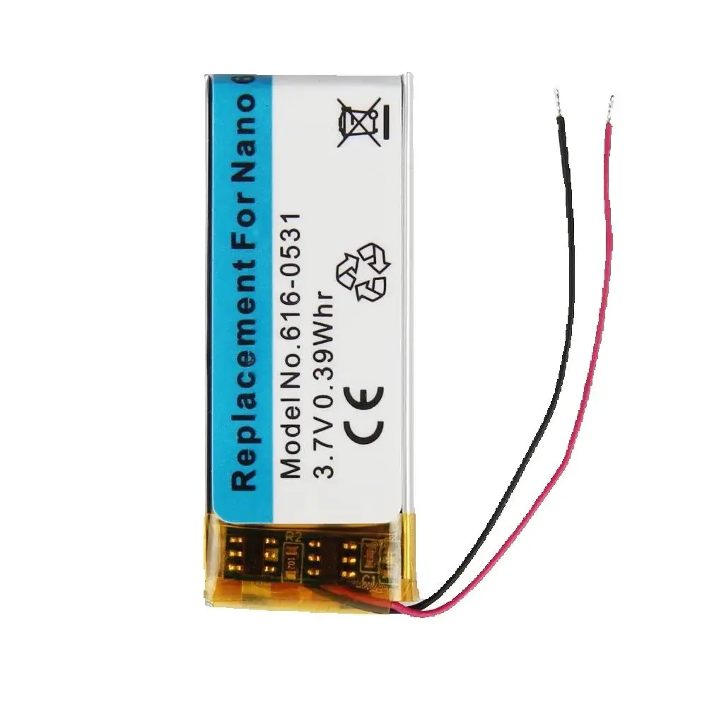 Batería Premium para Apple iPod Nano 4 5 6 7 616-0406 616-0407 616-0531 616-0640
