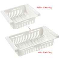 Kitchen Hanging Organizer Refrigerator Egg Fruit Storage Box Drawer Baskets Kitchen Accessories Fridge Organizer Shelf 3