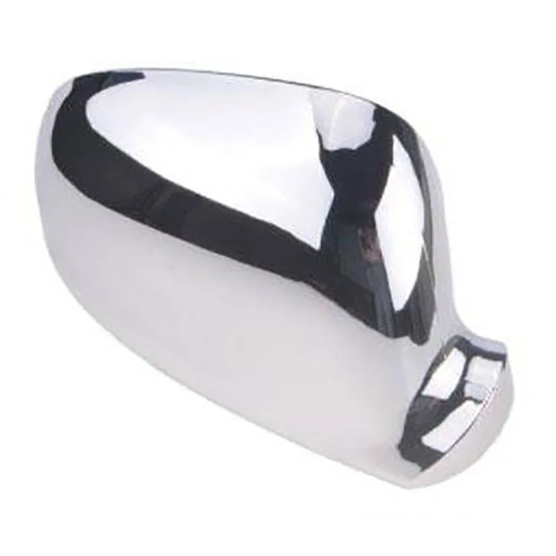 Tapa de espejo retrovisor cromado ABS, carcasa de cubierta de espejo lateral de ala para Golf Rabbit MK5 06-09 2003-2005