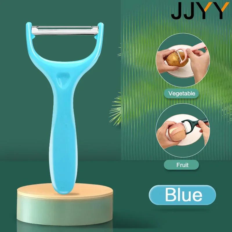 JJYY 과일 필링 나이프 스테인레스 스틸 필러 필링 사과 주방 야채 과일 샤프 필러 감자 필러
