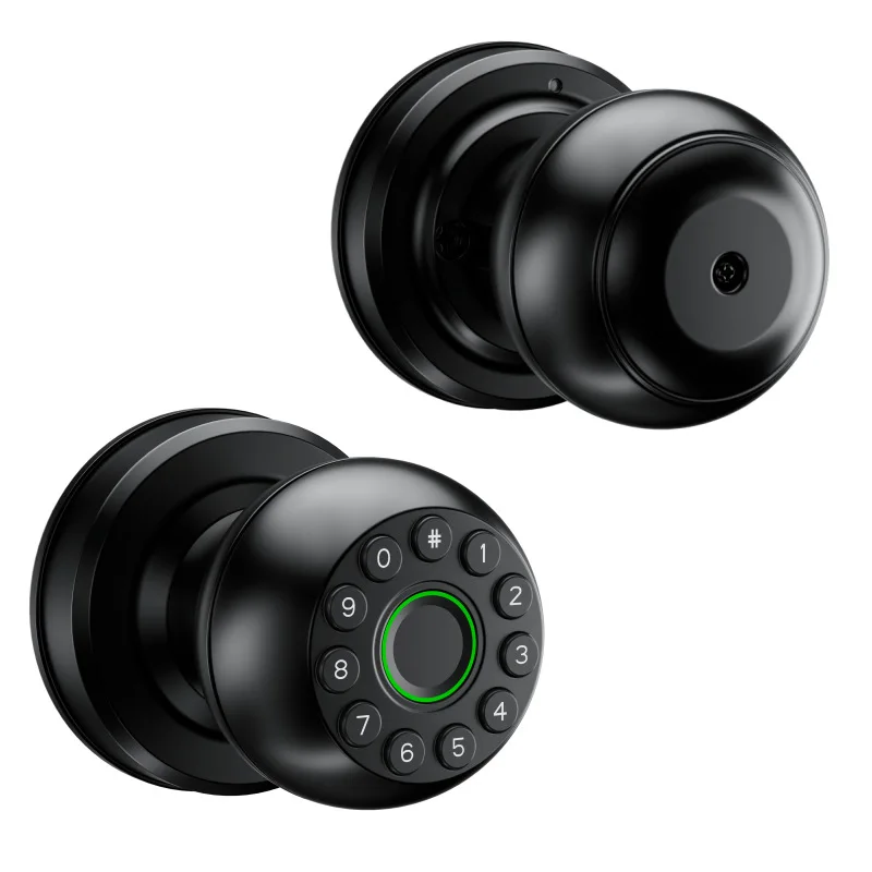 Smart Spherical Lock Indoor Wooden Door Office Apartment Combination Lock US Standard Graffiti APP