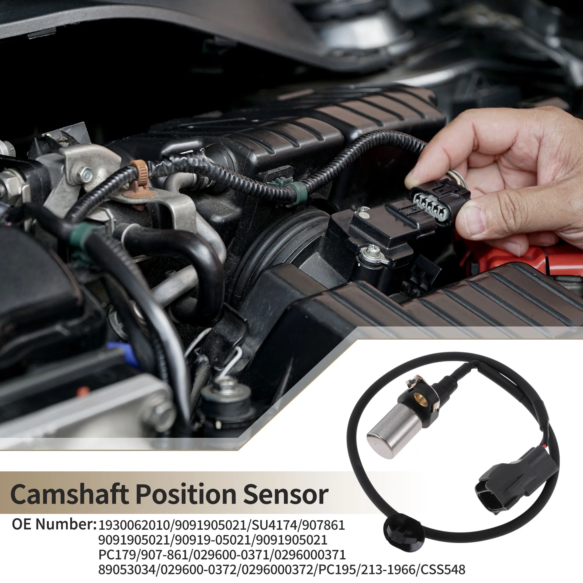 UXCELL No.1930062010 Camshaft Position Sensor for Toyota 4Runner 1996-2002