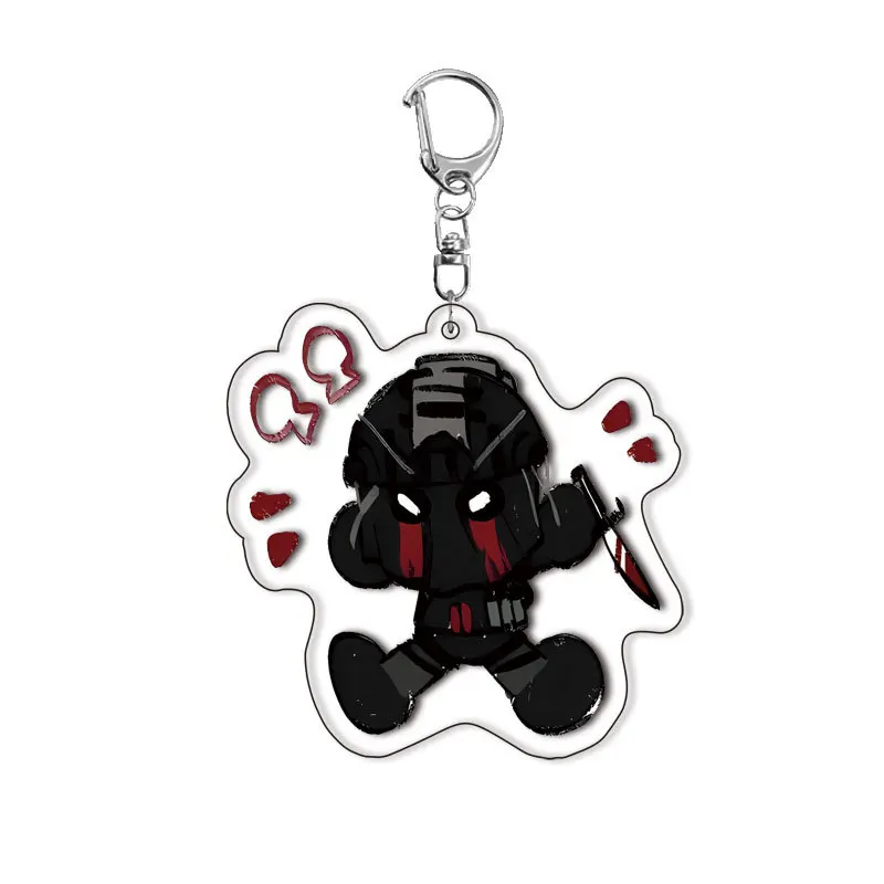 อะนิเมะ Call of Duty คอสเพลย์เครื่องแต่งกายอะคริลิคพวงกุญแจพวงกุญแจ Prop Xmas ของขวัญ