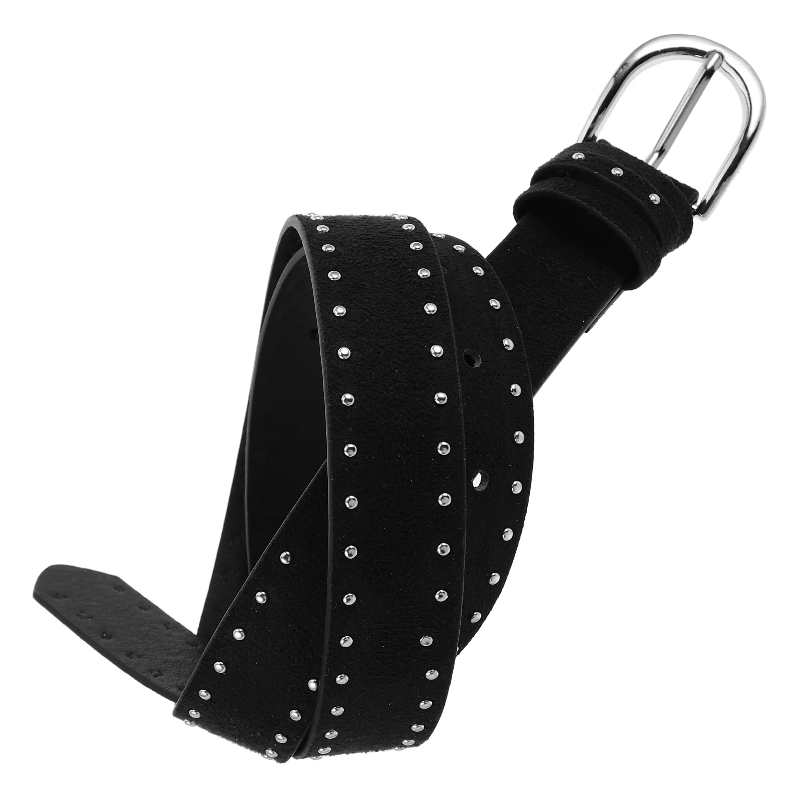 

Women Western Studded Adjustable Buckle For Jeans Dress Boho Waist Chain Rivet Belts Cowgirl Accessories Fashion Chain Belt