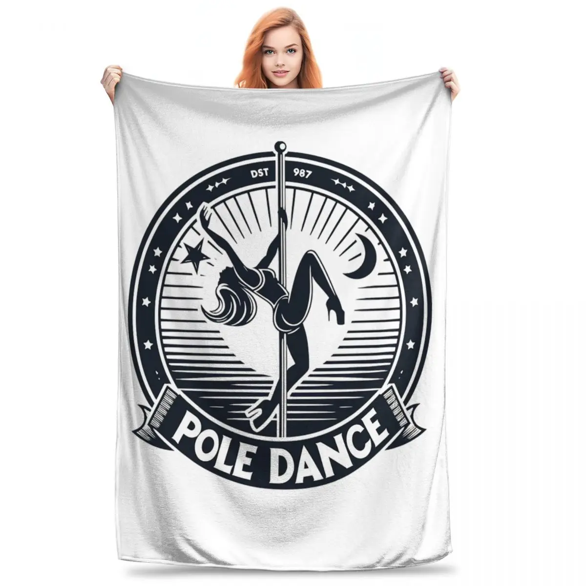 Pole Dance - Perfect For Evry Pole Dance Lovers Throw Blanket54 Blankets Flannel Sofa Throw Blankets For Home Bedroom Travel