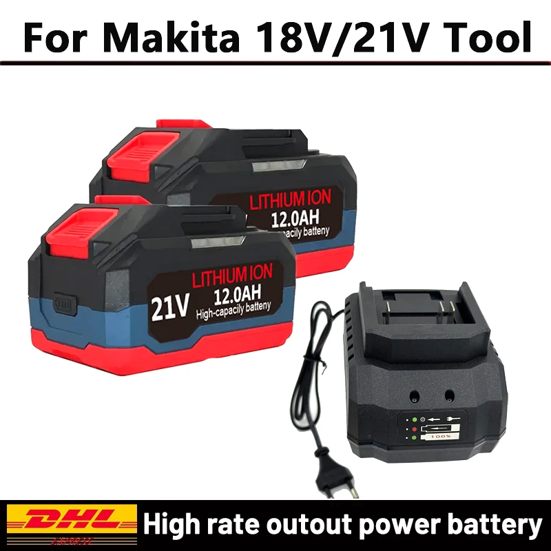 For Makita 21V Batt…