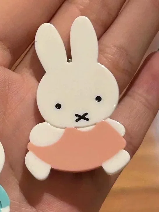 Kawaii Miffy Sweet Hair Clip Cartoon Back of The Head Clip Sweet Girl Girl Heart Bangs Clip Girl Birthday Christmas Gift - view 4