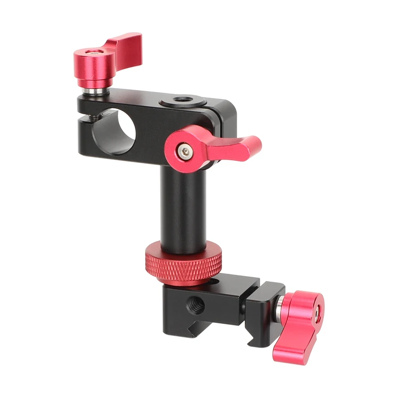 Camvate rotierender 15mm Stangen halter zur Nato Rail Clamp Magic Arm zur Montage von Nato-Zubehör auf Rig