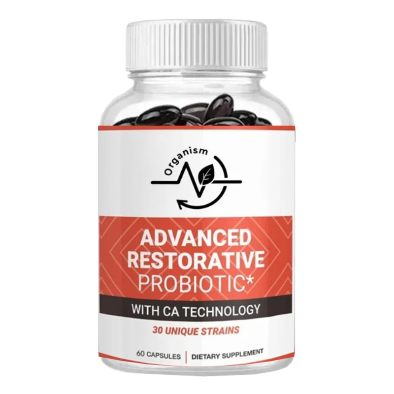 

Repairing Probiotics -30 Digestive and Gut Health Supplements with Lactobacillus Acidophilus (60 Capsules)