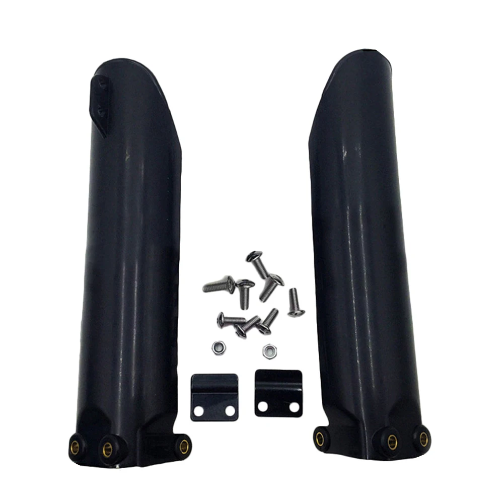 1 Pair Motorcycle Front Fork Guard Fender Protector Covers for 150cc 160c 200cc 250cc Pit Pro Trail Dirt Bike Guard Sliders