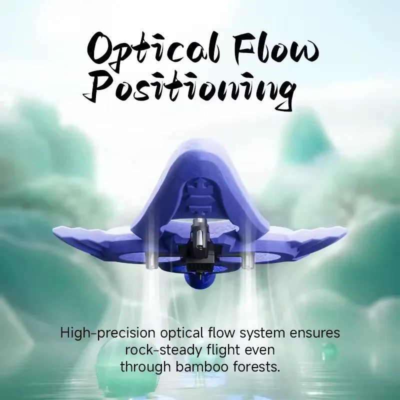 Optical Flow Positioning 8K Camera Remote-Controlled Drone 360°Flip Toss to Launch RC Glider Airplane Colorful Lights Quadcopter
