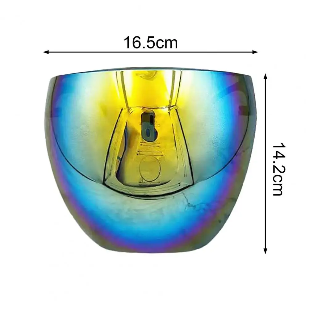16.5 سنتيمتر كامل الوجه النظارات الشمسية للرجال النساء مرآة درع نظارات كامل الوجه قناع نظارات واقية لركوب الدراجات الجري الرياضة