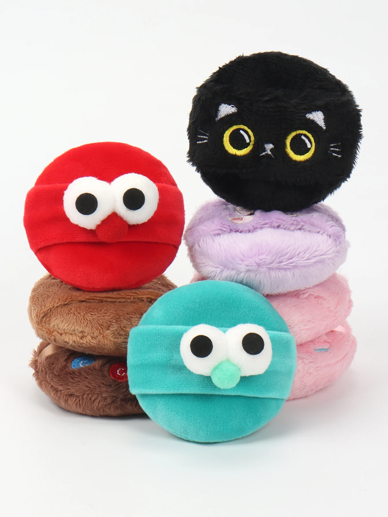 Licuadora de maquillaje femenina, esponja cosmética en polvo, esponja de dibujos animados bonita, esponja cosmética suave portátil, herramientas de maquillaje para mujer, maquillaje Kawaii