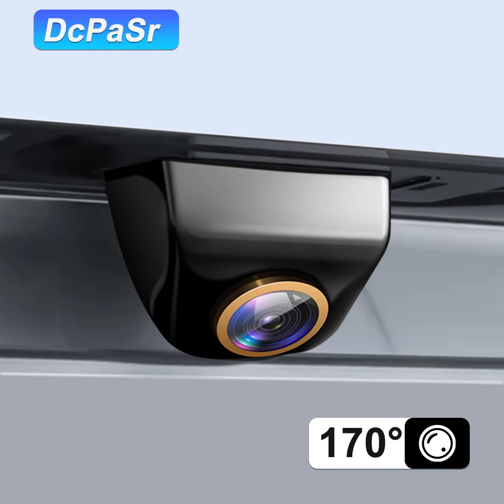 GcPaSr For SONY AHD 1920x1080P Fisheye Golden Lens Full HD Night Vision Vehicle Reversing Front Camera Car Rear View Camera 200°
