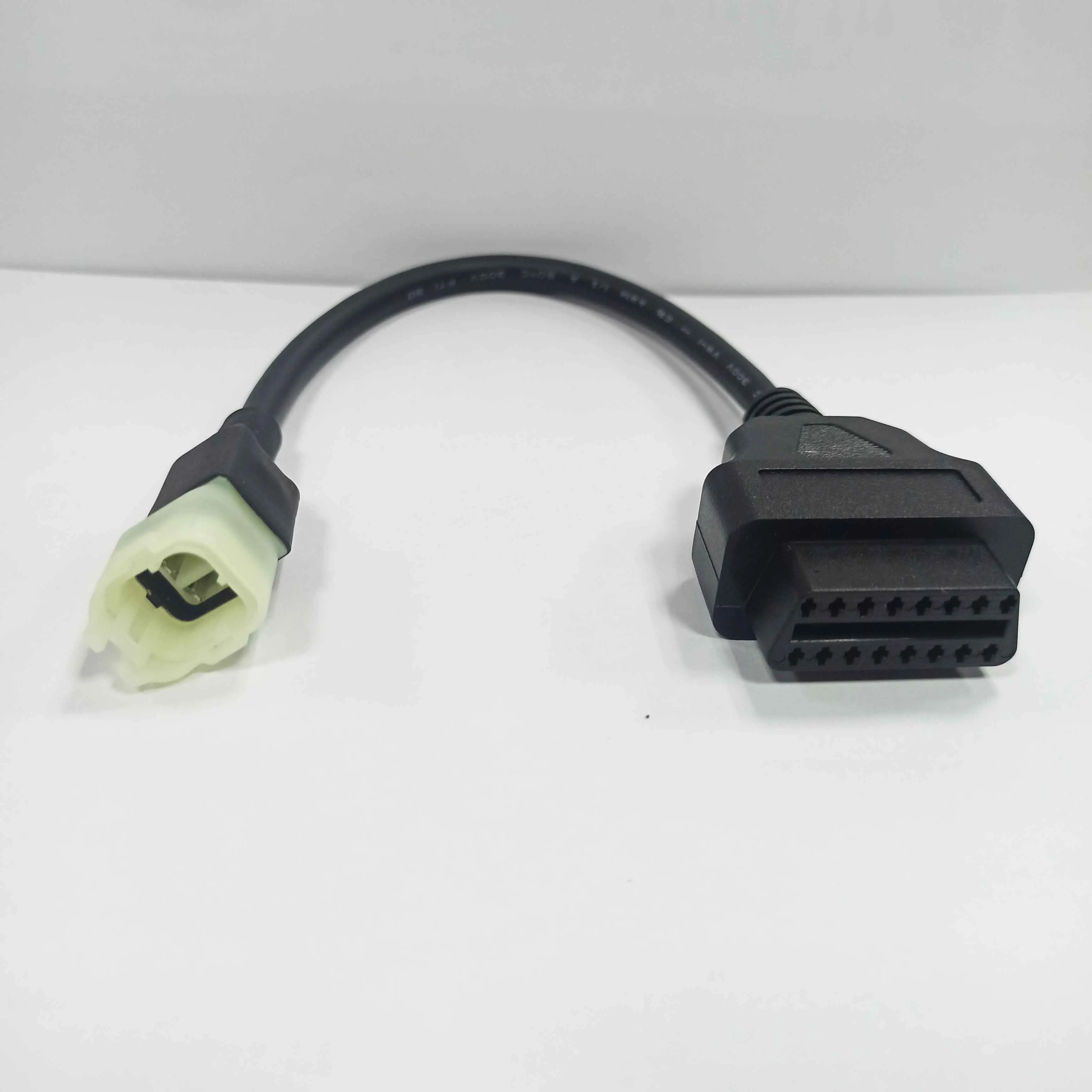 OBD オートバイケーブル Kawasaki 4Pin から OBD2 16 ピンアダプター