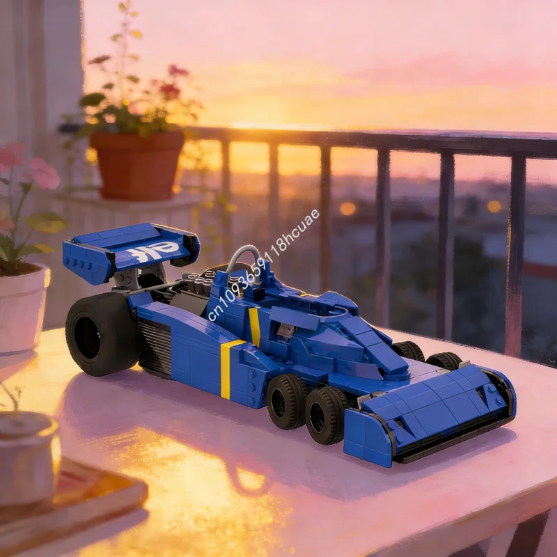 

808pcs MOC Tyrrell Icons Model Building Blocks Toys Construction Assemble DIY Christmas Gifts Education Brick Creative Idea