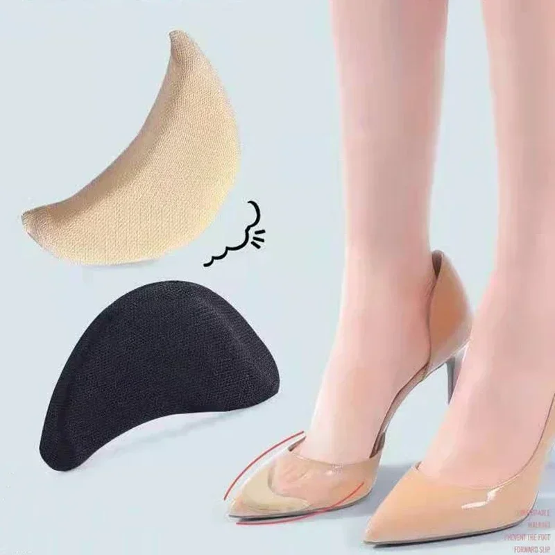 

Women Pain Relief High Heel Insoles Reduce Shoes Size Filler ProtectorSponge Forefoot Insert Pads A Pair