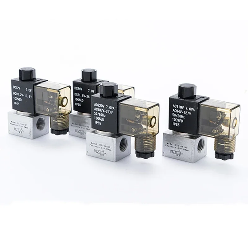 Vacuum Solenoid Valve Direct Acting Valve Negative Pressure Reversing Valve High Frequency 3V2-06-NC 3V2-08-NO