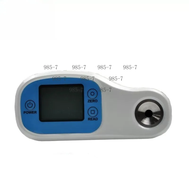 High Precision Portable Refractometer SKZ1019 Digital Rewritable Display High Brightness Handheld Lab Liquid Content Tester