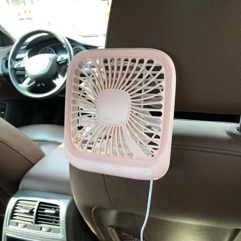 Portable car mounted fan