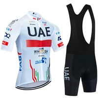 UAE Cycling Jersey Set 2026 Man's Team Short Sleeve Cycling Clothing MTB Bike Uniform Maillot Ropa Ciclismo Summer Bicycle Wear 2
