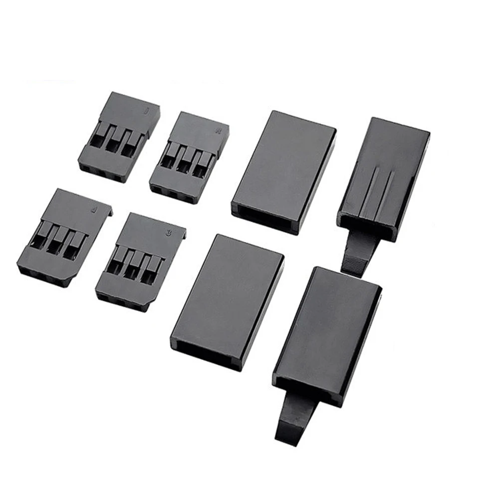 10-50PCS Lockable JR Futaba Servo Plug Connector Set Male Female Crimp Terminals Pin Kit for RC Battery and Model Aircraft