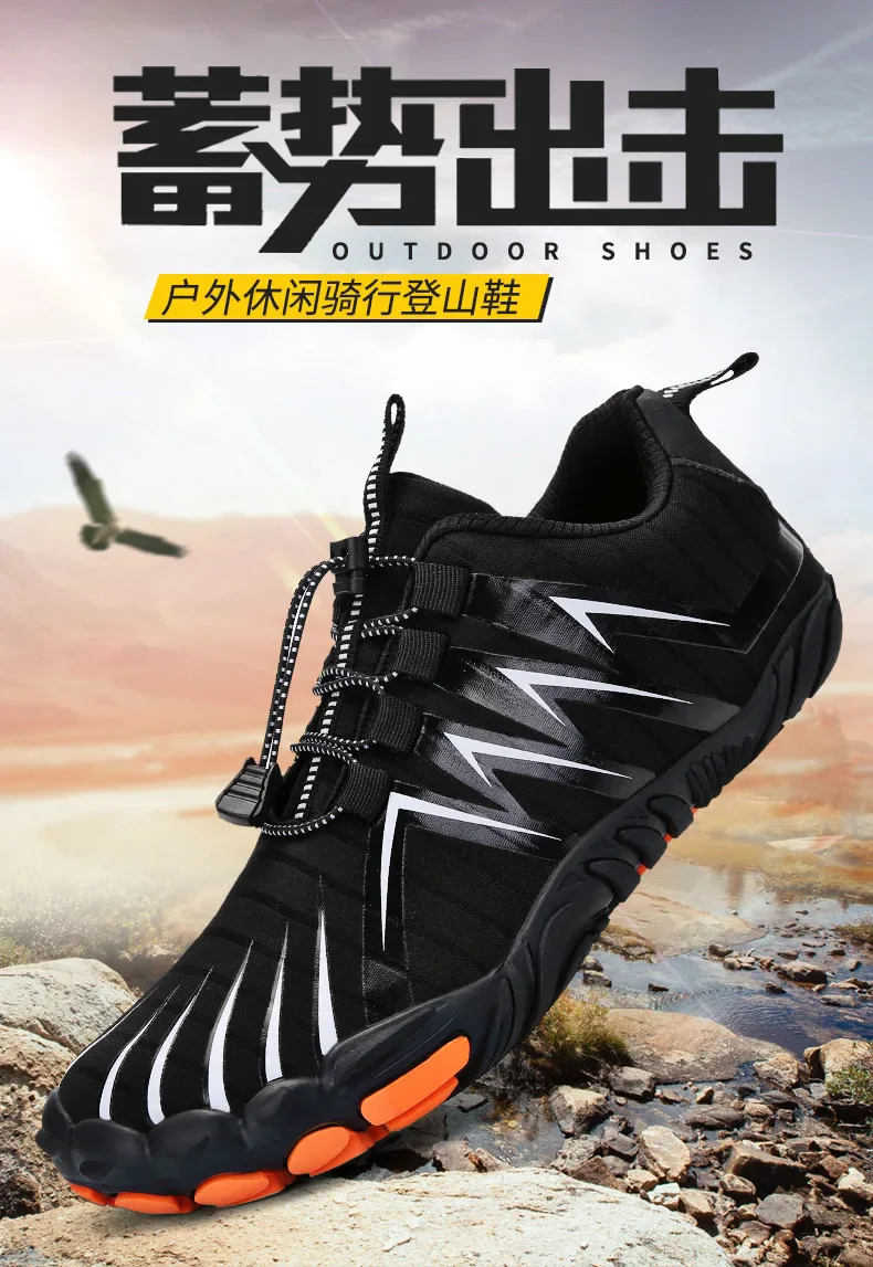 CASKYTE Summer Camping Sneakers Unisex Mountain Bike Downhill Shoes Beach Sport Hiking Shoes Quick Dry Zapatillas Ciclismo Muje