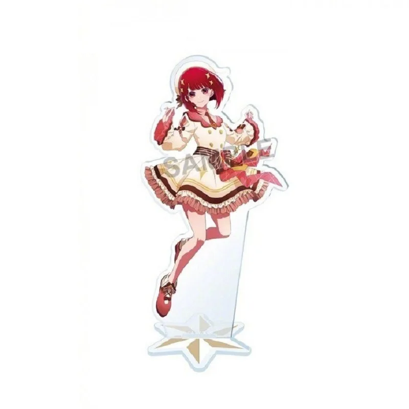 OSHI NO KO Anime Figures Kurokawa Akane Cosplay Acrylic Stands Hoshino Ai Arima Kana Character Model Prop Fans Christmas Gift images - 6