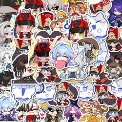 40pcs Funny Cartoon Honkai Star Dome Railway Stickers Can Be Used To Decorate Rooms, Tabletops, Mirrors, Cabinets, Walls, Etc