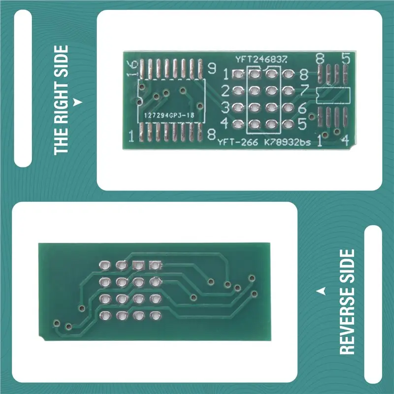

FFYY-CH341A Модуль USB-программатора для EEPROM Flash BIOS серий 24 и 25 + тестовый зажим SOIC8 SOP8 для EEPROM 93CXX / 25CXX / 24CXX