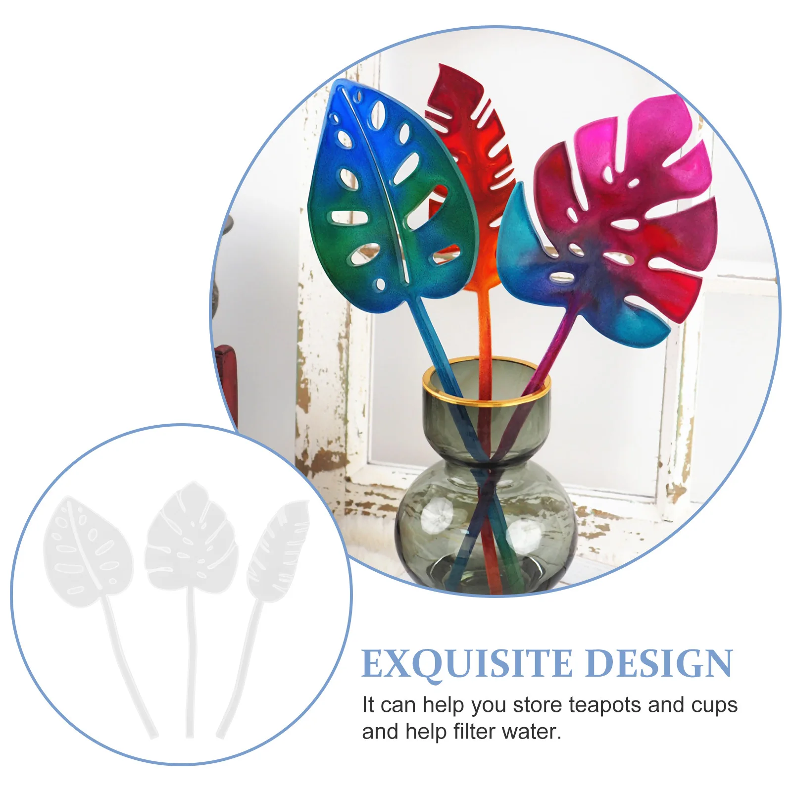 

3pcs Turtle Molds Silicone Diy Craft Molds For Home School Decorative Leaf Making Household Creative Mold Desktop Leaf Decor