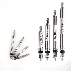 SMC Type CJ1B Single acting spring return Mini Cylinder CJ1B4-5/10/15/20 -SU4 Direct 4mm tube air Pneumatic Cylinde