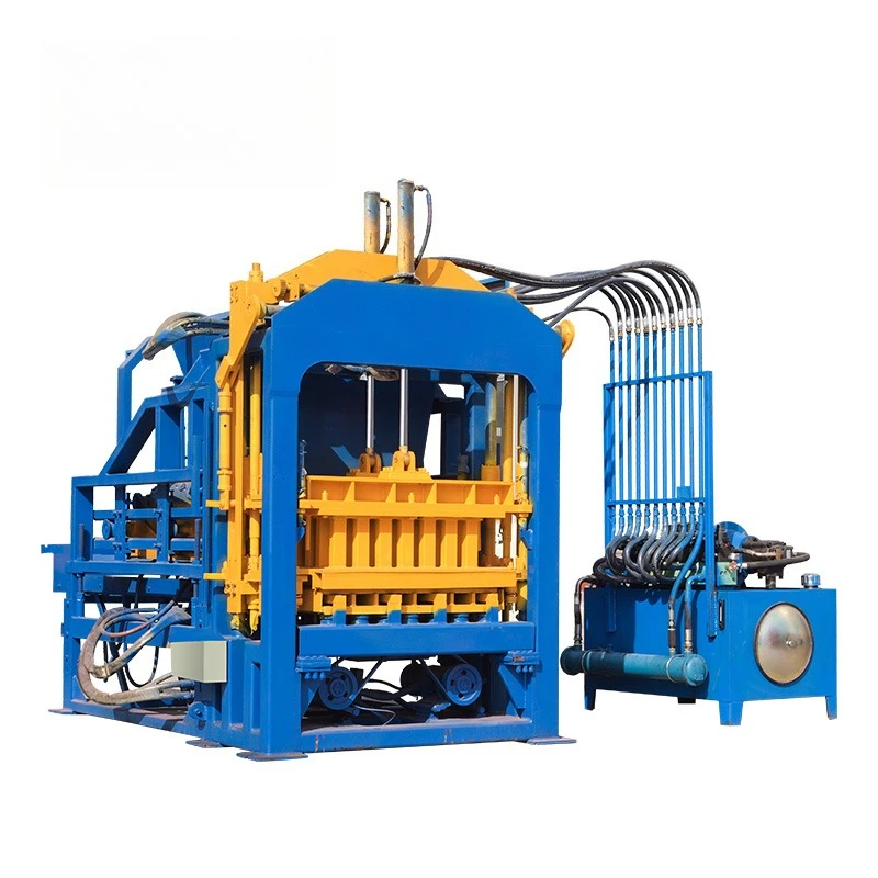 Hot-selling QT4-15 automatic programmable controller engine hollow block machine simple 15-minute mold change brick machinery co