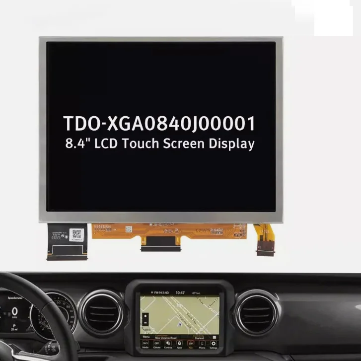 

Дисплей Uconnect 4C 8.4 дюйма TDO-XGA084 LCD для Jeep Dodge RAM Grand Cherokee Chrysler 2018-2024, навигатор TDO-XGA08400001