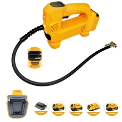 Pompe à air portable sans fil pour Dewalt, compresseur d'air de batterie, manomètre numérique, gonfleur pour voitures et vélos, 18V, 20V